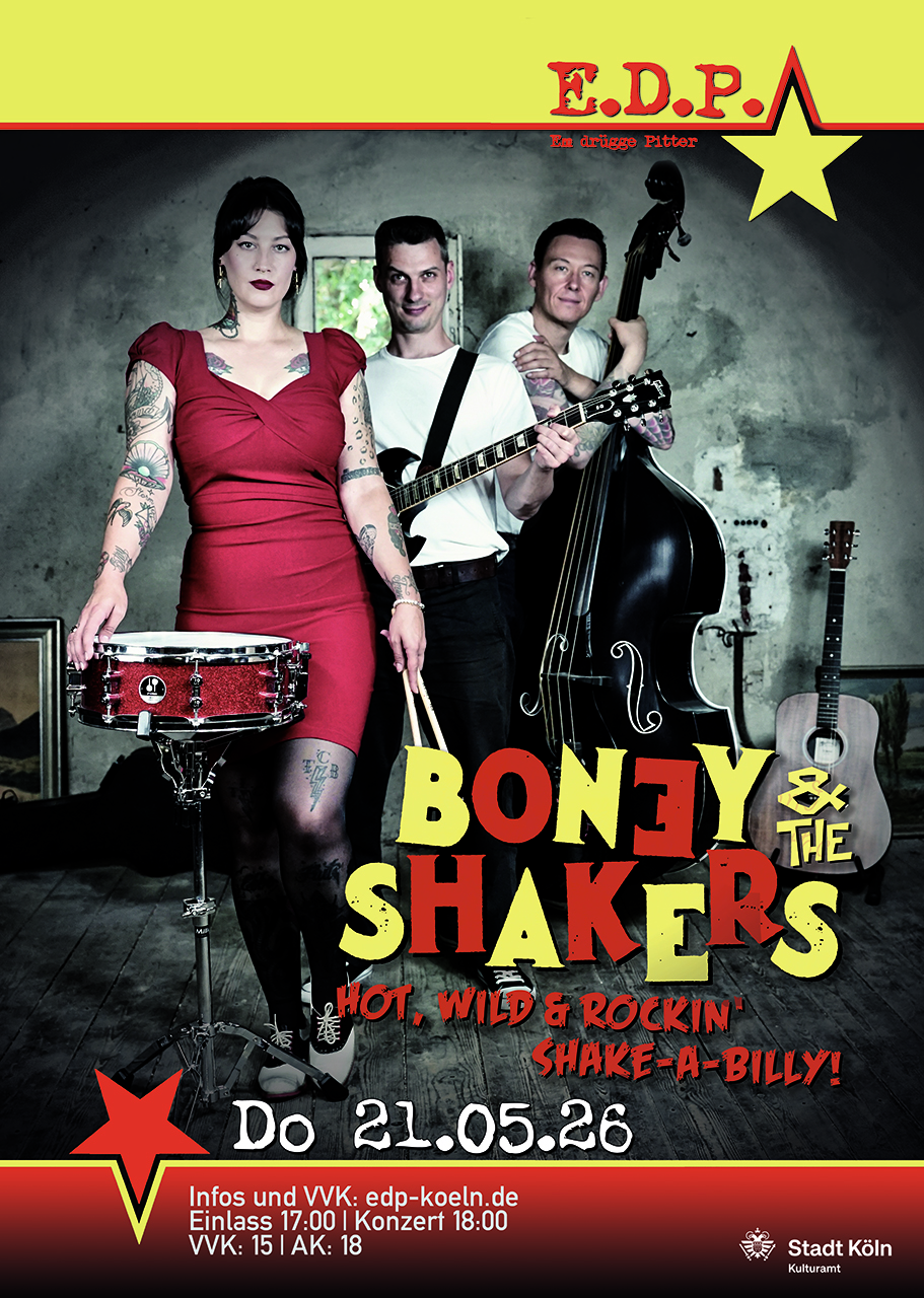 Veranstaltungsbild für BONEY & THE SHAKERS